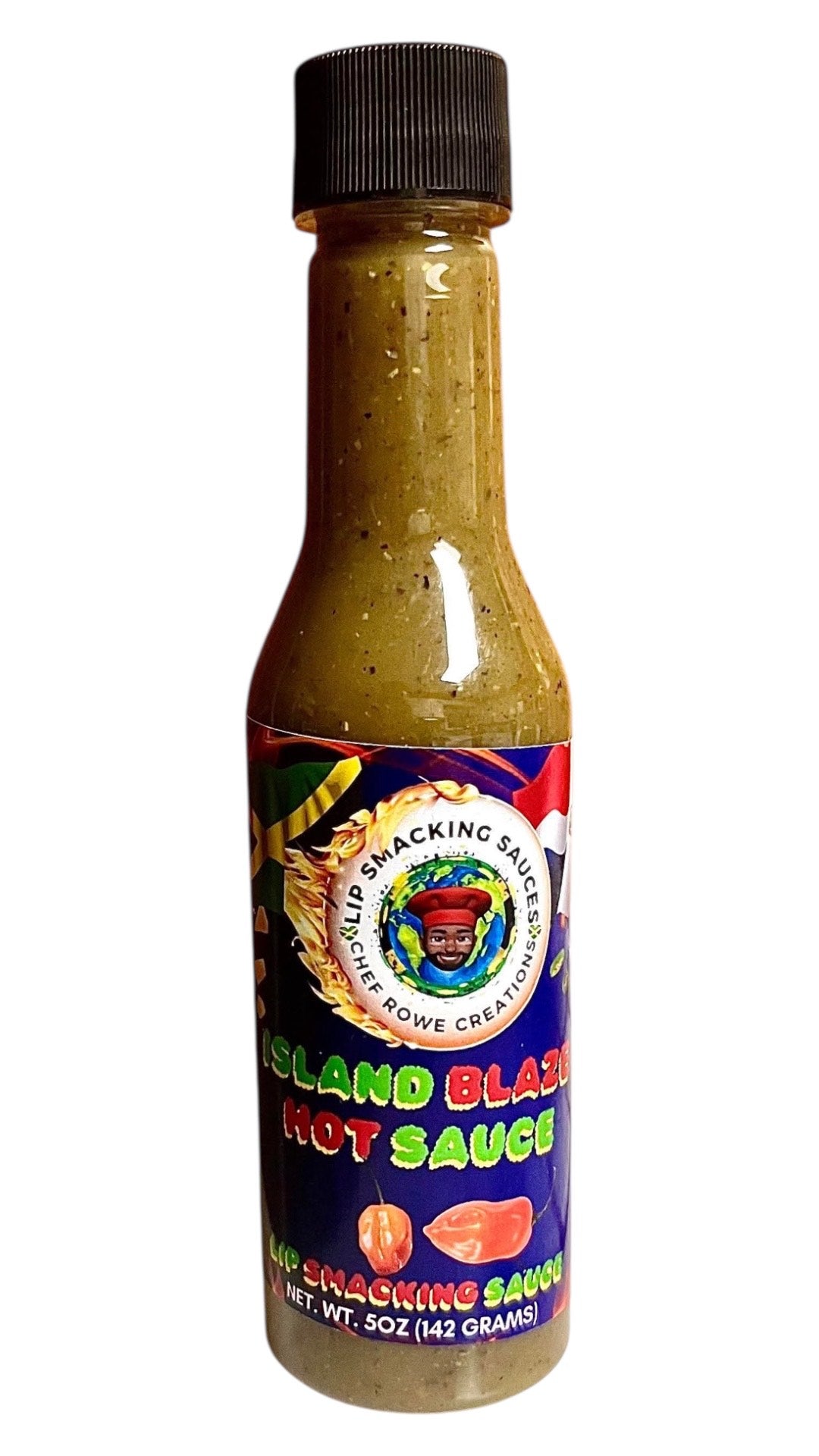 Island Blaze Hot Sauce Single Bottle
