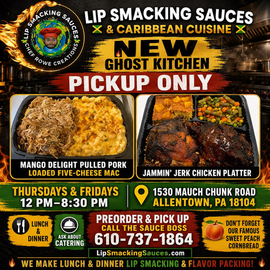 Lip Smacking Sauces & Caribbean Cuisine Ghost Kitchen