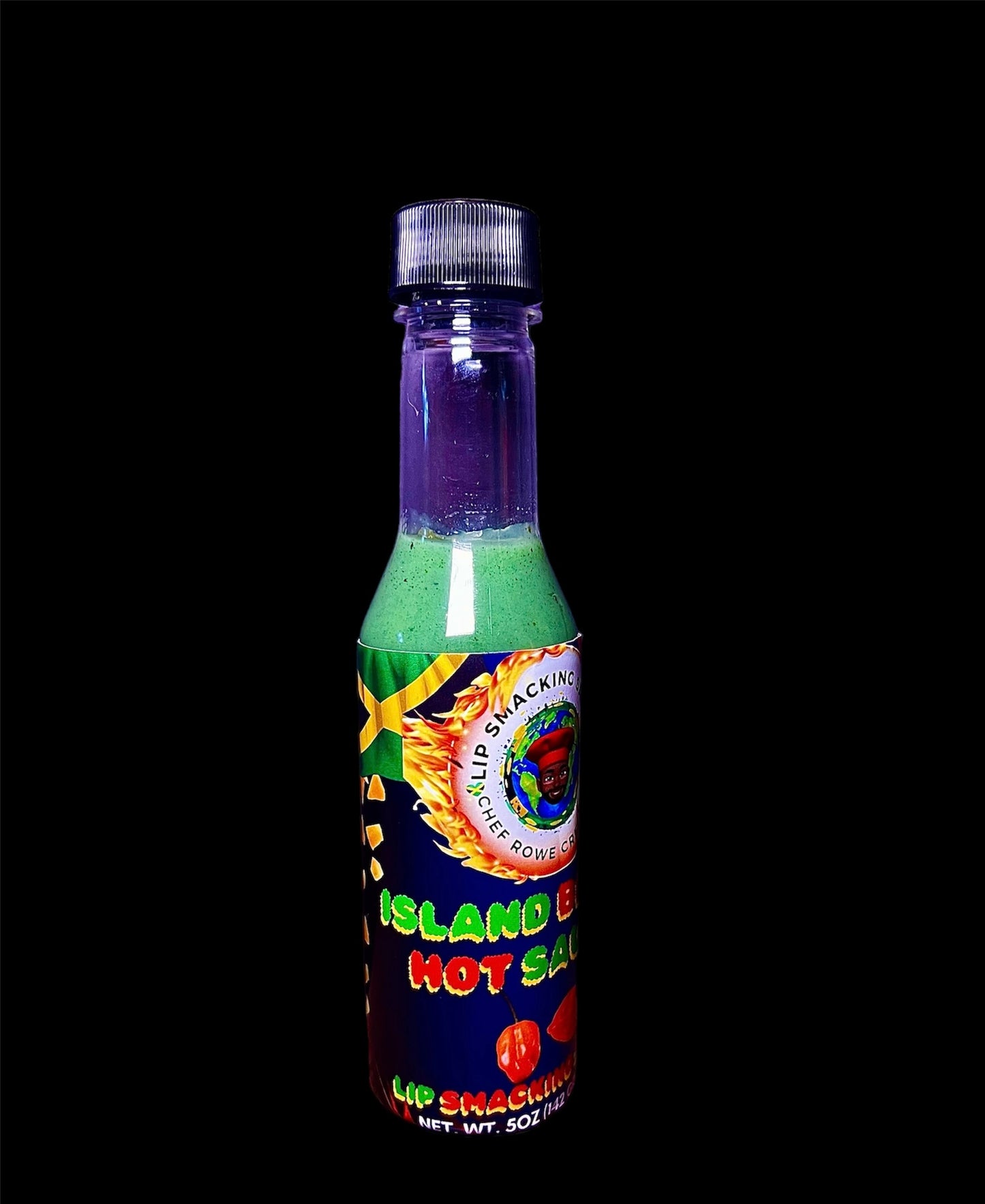 The Caribbean Island Blaze Hot Sauce 5oz