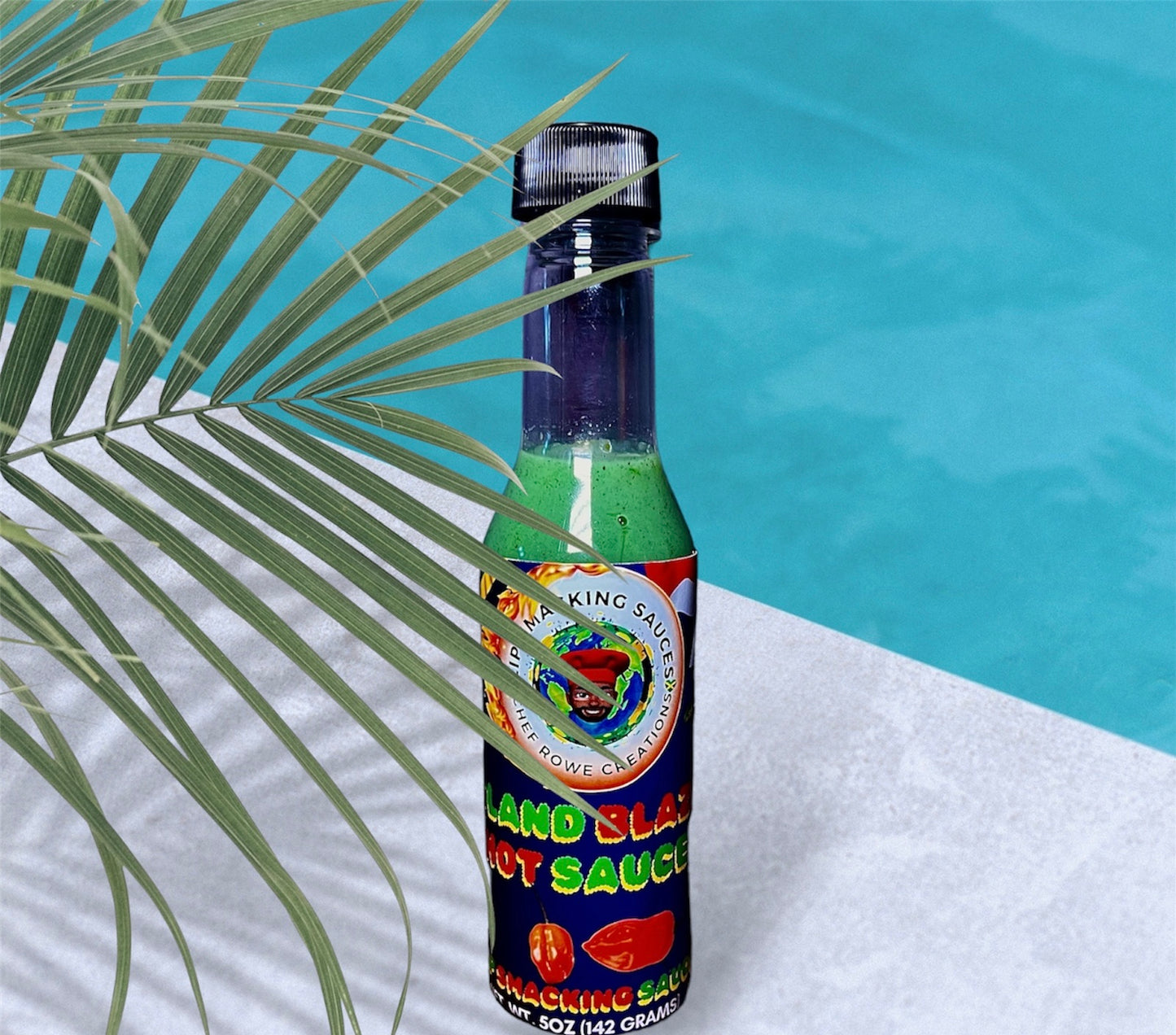 The Caribbean Island Blaze Hot Sauce 5oz