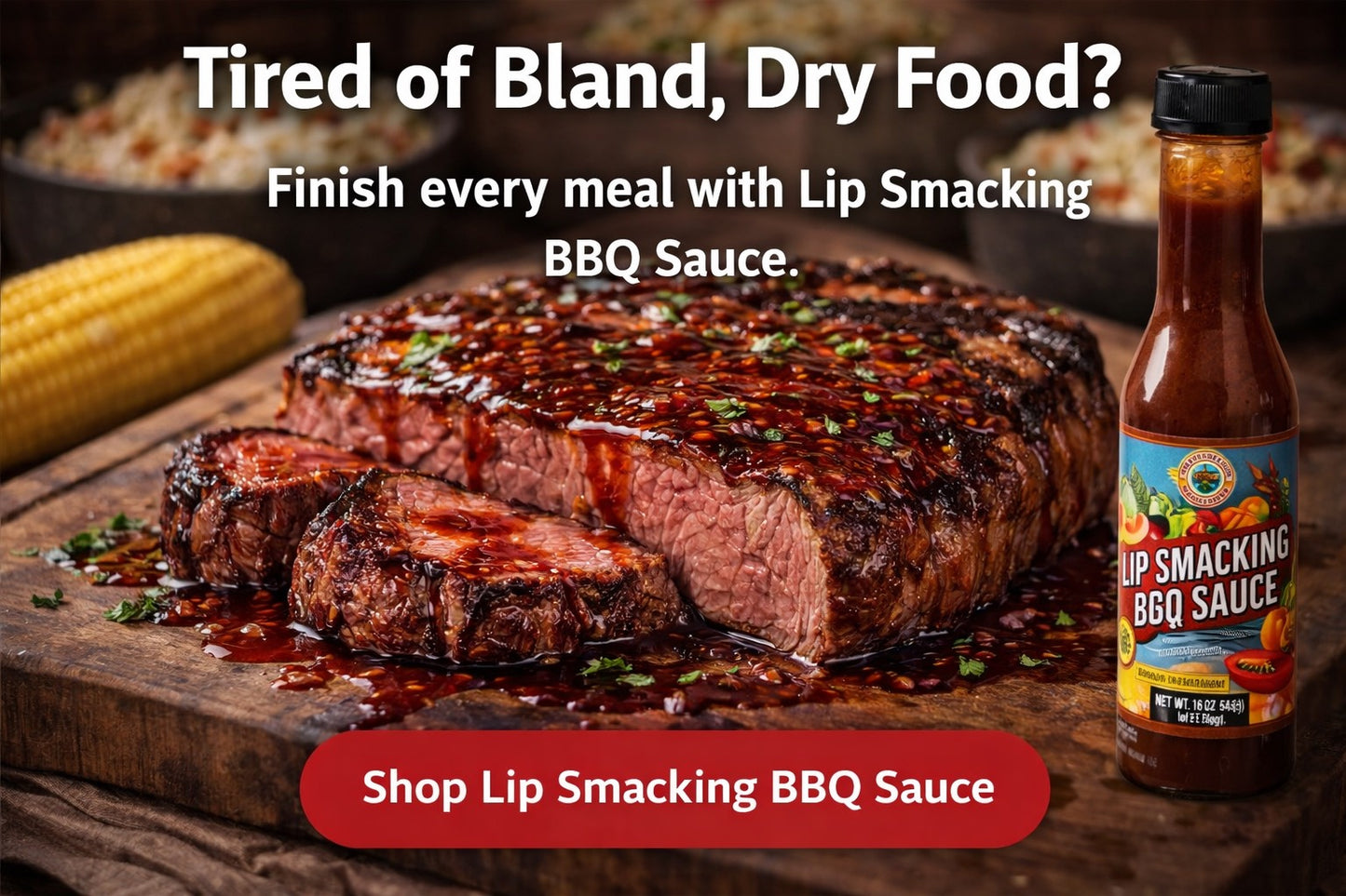 LIP SMACKING BBQ SAUCE 3 Pack