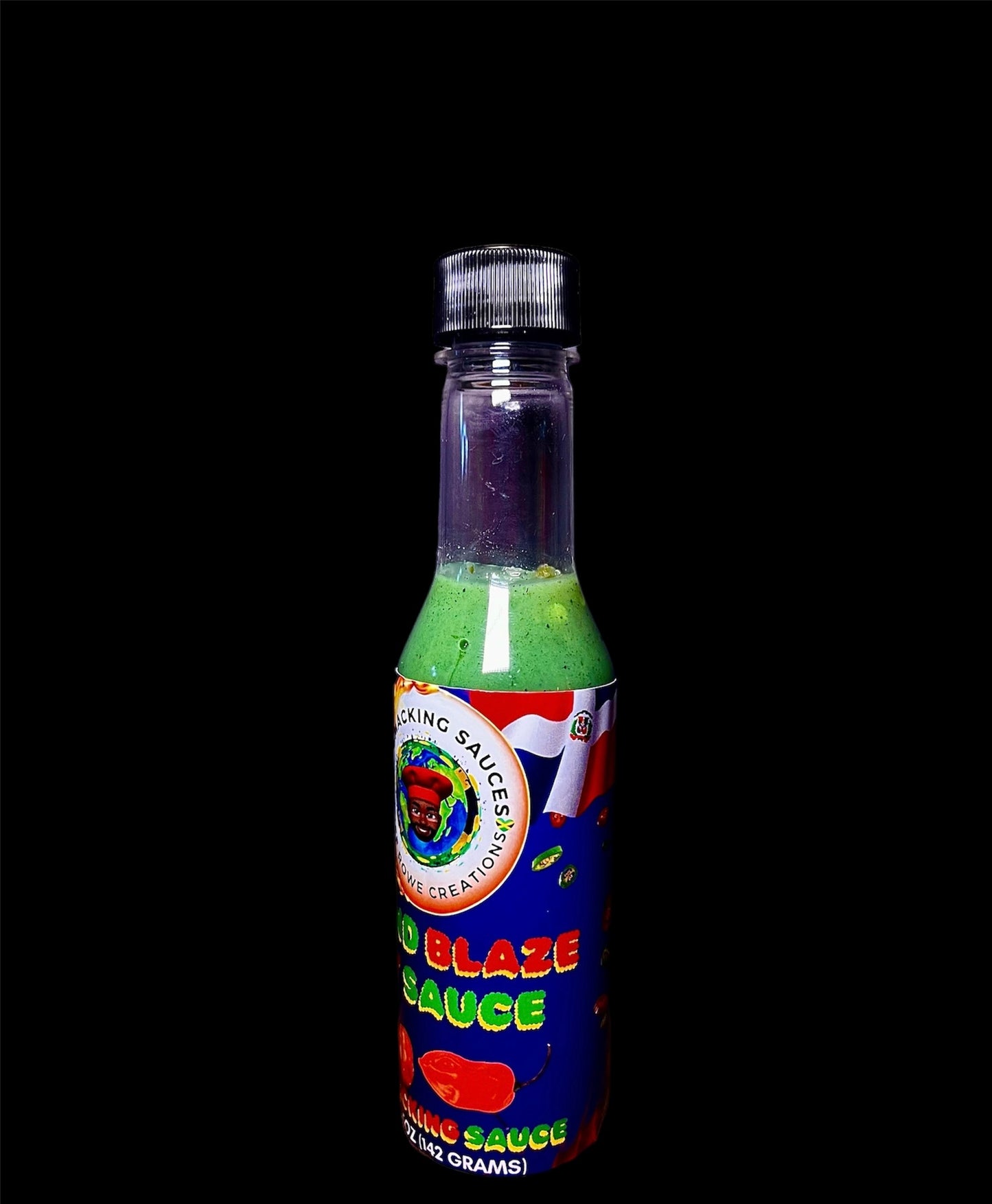 The Caribbean Island Blaze Hot Sauce 5oz