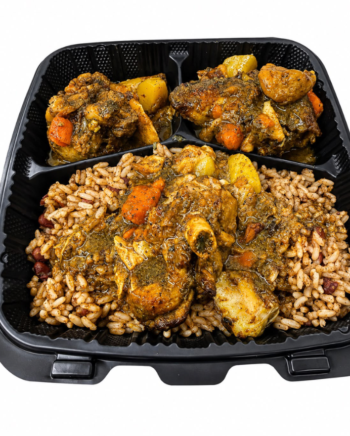 Curry Chicken Platter