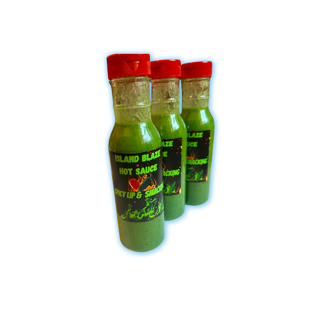 Caribbean flavored hot sauce, green hot sauce, healthy hot sauce, spicy Caribbean sauce, Sauce with Habanero peppers, lip smacking hot sauce, Authentic Jamaican hot sauce, Best hot sauce online, love of hot saucece