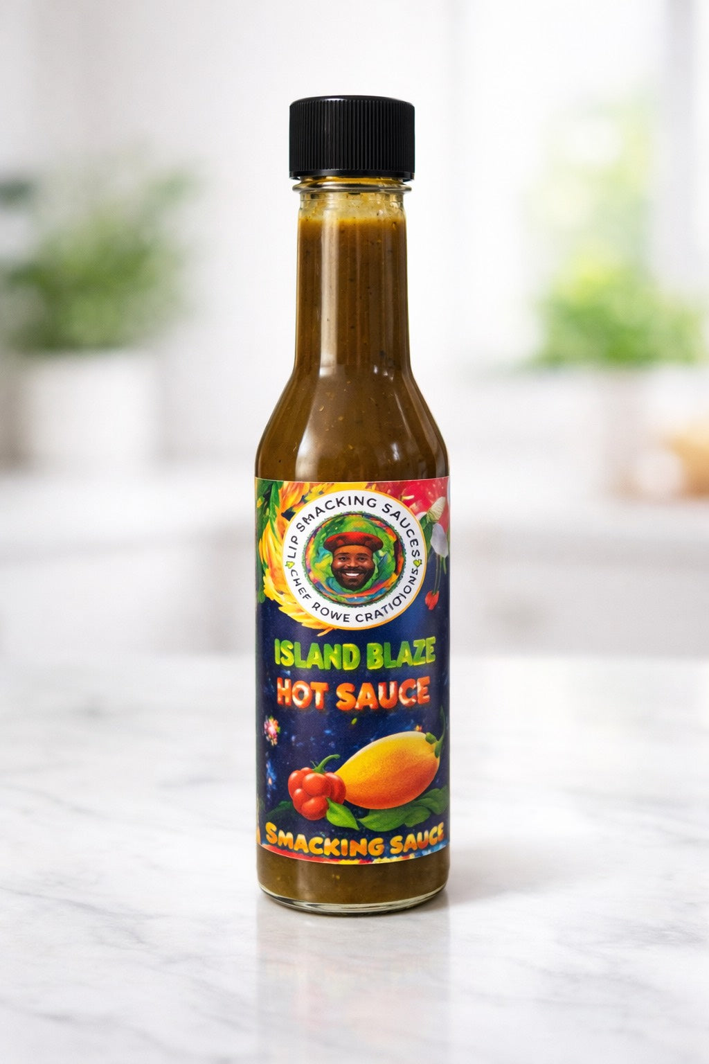 The Island Blaze Hot Sauce 6 oz